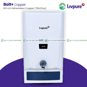 Bolt+ Copper RO+UV+TDS Controller+Mineral's +Copper Water Purifier