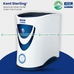 KENT Sterling + RO Water Purifier | 1 Years Free Service | Multiple Purification Process |RO + UV + UF + TDS Control | 6L Tank |